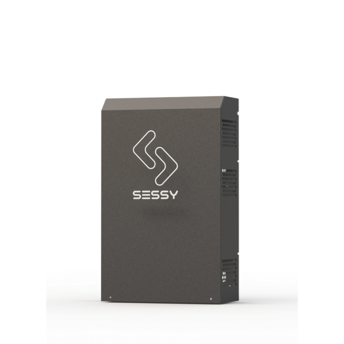 Sessy slimme thuisbatterij 5kWh zwart staand